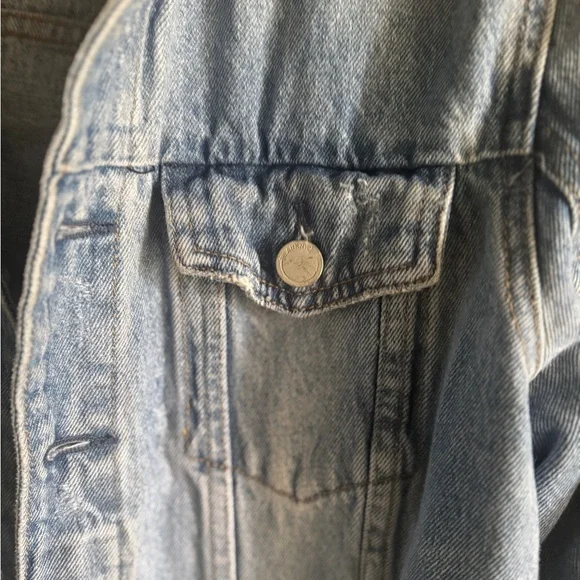 Blank NYC Light Blue Jean Jacket - Picture 5 of 7